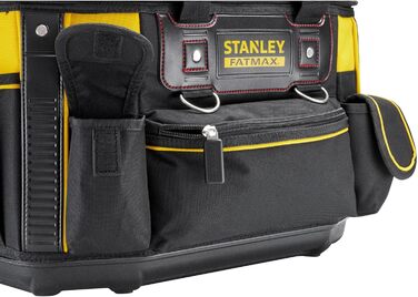 Сумка для інструментів Stanley FatMax (50x33x31см, з круглим отвором, стабільна конструкція, легкодоступні відділення, ергономічна ручка) FMST1-70749 Одномісна