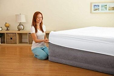 Надувне ліжко Intex Comfort-Plush, 230 В 152 x 203 x 56 см Односпальне