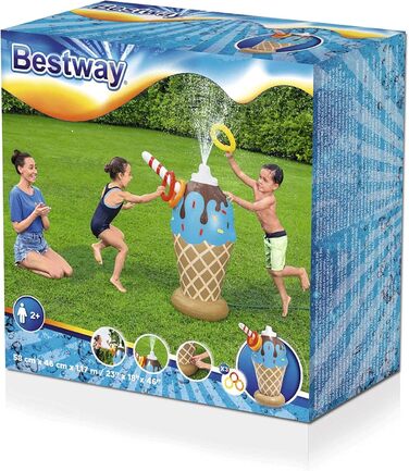 Розбризкувач води для крижаних вафель Bestway, 58 x 46 x 117 см