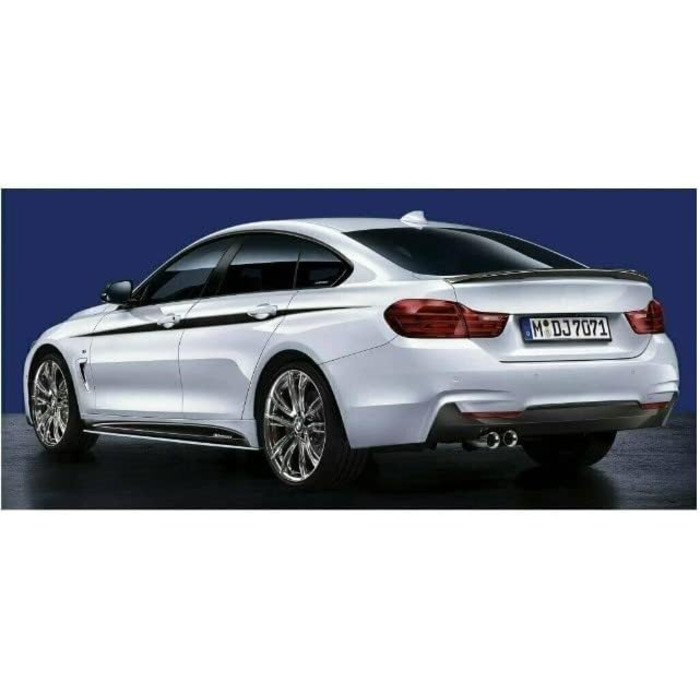 Задній спойлер Спойлер багажника Performance Gloss Black для BMW 4 Series 2014-2020 Performance Тюнінг Седан 4-дверне купе 420i 428i 430i 435i 440i Задній спойлер, 36