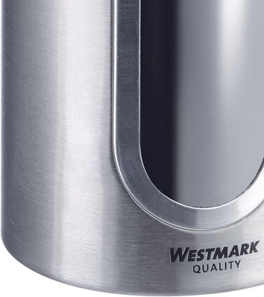 Банка для зберігання Westmark з вікном, 950 мл, кругла, ø 8,7 см, без бісфенолу А, нержавіюча сталь, 62362260