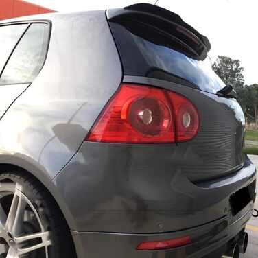 Спойлер на даху автомобіля Zyfwzc для VW Golf 5 MK5 R32 GTI R, задній спойлер, матеріал ABS, глянцевий чорний звичайний глянцевий чорний