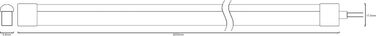 Світлодіодна розумна світлодіодна стрічка Ledvance з технологією WiFi для приміщень, змінний колір світла (2700-6500K), змінні кольори RGB, захист IP20, SMART FLEX MULTICOLOR (базовий пакет, 3 метри, прозорий)