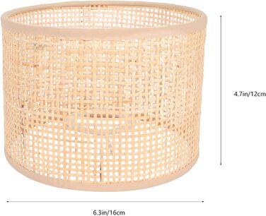 Абажури Cabilock Ротангові ручної роботи Сільська лампа Заміна абажура для настільної лампи Настінний світильник Торшер Настінний світильник Підвісний світильник Свічка Люстра Стельовий світильник