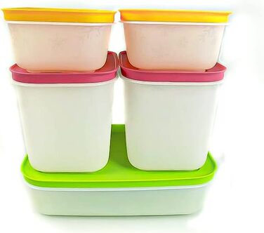 Контейнер для заморожування Tupperware 1,1 л (2) 1,0 л 450 мл (2) Кристал льоду 38368