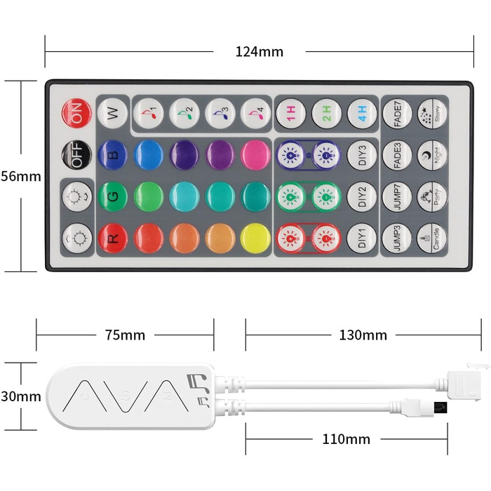 Світлодіодна стрічка PAUTIX WIFI RGB COB 10M, багатобарвна світлодіодна стрічка з можливістю затемнення 24 В, працює з Alexa/Google Assistant/Tuya Світлодіодна стрічка, що змінює колір, для ігрової кімнати, прикраса вечірки своїми руками (розумний контрол