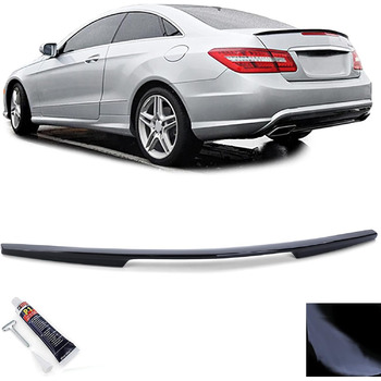 Спортивний задній спойлер Lip Black Gloss для Mercedes E Class C207 Coupe 09-16