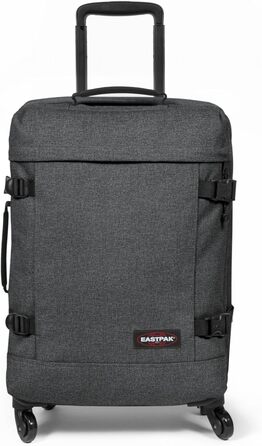 Валіза Eastpak TRANS4 S, 54 x 35 x 23 см, 44 л - чорний джинсовий (сірий)