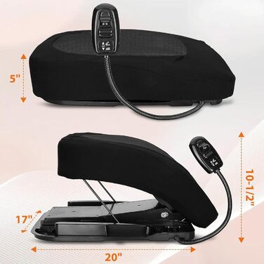 Електрична подушка Seat Assist Cushion для підйому, подушка підтримки сидіння, підтримка допоміжних пристроїв до 300 фунтів, потужна моторна допомога в підйомі крісла стоячи, підходить для більшості крісел