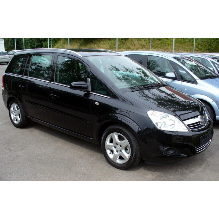 Списки вікон Chrome дійсні для Opel Zafira B 2005-2014 (8 шт. ) Хромовані накладки на віконні рами, хромовані молдинги на вікна