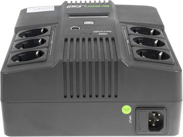 Захист від перенапруг Green Cell AiO 800 ВА 480 Вт 230 В чорний