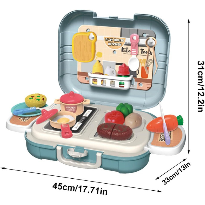 Кухонні іграшки для малюків, кухонний набір для гри в їжу, діти вдають, що готують, кухонні іграшки розвиваючі іграшки для раннього розвитку