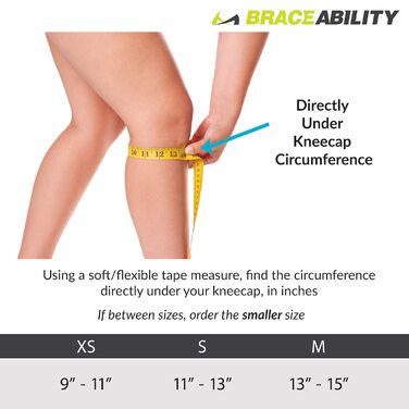 Дитячий колінний ремінь BraceAbility Дитячий ремінь Osgood Schlatter для стрибунів коліна, тендиніту надколінка, молодіжний спортивний бандаж з подушечкою для бігу, футболу та баскетболу (малий)