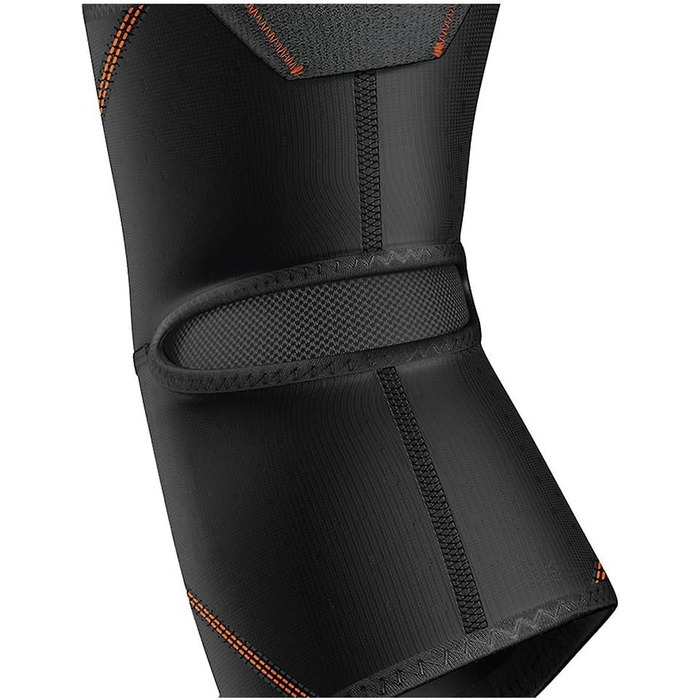 Бандаж для дорослих ShockDoctor Knee Compression Braid, чорний