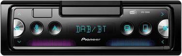 Автомобільна стереосистема 1DIN з RDS і DAB, Bluetooth, USB для MP3, WMA, WAV, FLAC, підтримка Android, iPhone Control, Smart Sync App Single, 20DAB