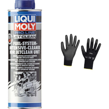 Захисні рукавички Iloda Original Liqui Moly 500 мл Pro-Line JetClean Petrol System Cleaner Cleaner