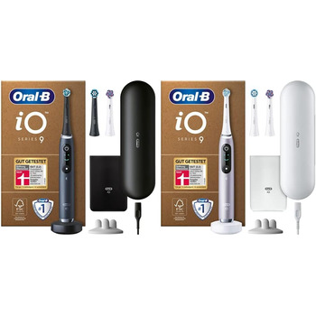 Електрична зубна щітка Oral-B iO Series 9 Plus Edition та електрична зубна щітка/електрична зубна щітка iO Series 9 Plus Edition, ПЛЮС 3 щітки