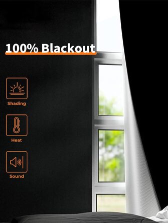 Римські штори Blackout 300 см затемнені жалюзі 100 затемнення 300 см x 150 см DIY Портативні затемнені штори для вікон, міцні смужки на липучках з клеєм, для спальні, дитячої кімнати