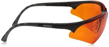 Окуляри Infield Blue Light and UV Protection Glasses TERMINATOR UV 400 Black ORANGE, один розмір, 9380 420