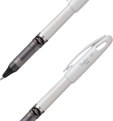 Ролик для рідкого гелю Pentel BL117W-A EnerGel, 12 упаковок, чорний