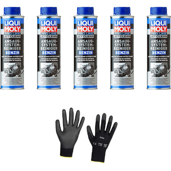 Бензинові захисні рукавички Iloda 5xOriginal Liqui Moly 300 мл Pro-Line JetClean Suction System Cleaner