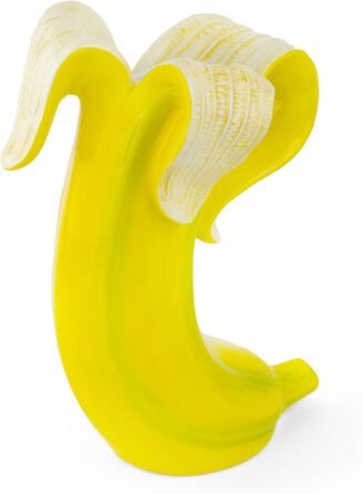 Ваза Banana Romance Vase - велика ваза для квітів у формі банана, приблизно 22 см