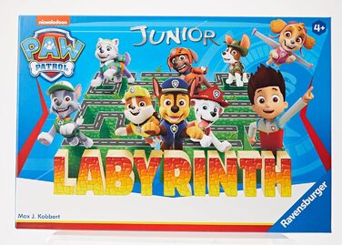 Лабіринт (Paw Patrol Junior Labyrinth) 20799 - відома настільна гра від Ravensburger в молодшій версії, дитяча гра для дітей віком від 4 років Одиночна