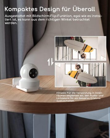 Камера відеоспостереження COOAU 2K Outdoor, PTZ WLAN Camera Outdoor IP WiFi Camera Surveillance Outdoor з автоматичним відстеженням людей, записом 24/7, кольоровим нічним баченням, IP66, SD-картою/хмарним сховищем