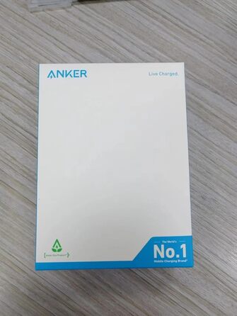 Powerbank Anker 10 000 мАг з вбудованим кабелем USB-C, максимальна потужність PD 30 Вт, USB-C, USB-A, чорний