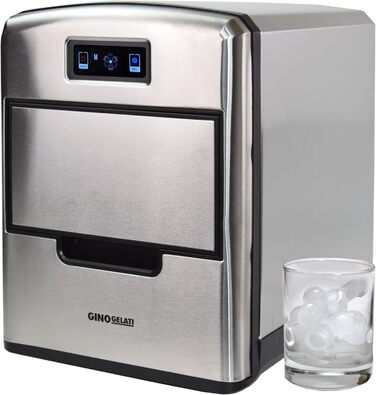 175W de Luxe Digital Stainless Steel Ice Cube Maker Ice Cube Machine Icemaker, 175W de Luxe Digital Stainless Steel Ice Cube Maker Ice Cube Machine Icemaker