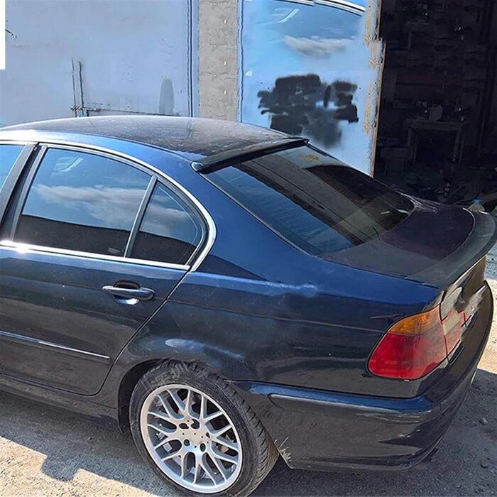 Задній спойлер для 3 серії E46 318i 320i 325i 330i 1999 2000 2001 2002 2003 2004 Задній верхній спойлер ABS Дах багажника Хвостове крило Автомобіль Заднє крило