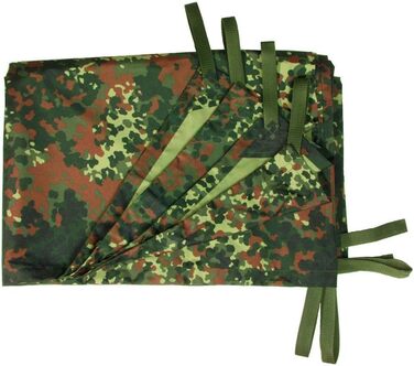 Багатоцільовий брезент Mil-Tec Tarp Flecktarn