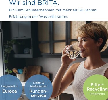 Фільтр для води BRITA Flow XXL (8.2 л) з картриджем MAXTRA PRO все в 1 холодильник для напоїв з краном і великою місткістю зменшення вапняного нальоту, хлору, свинцю та міді в питній воді один