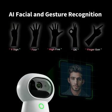 2K Security Door Camera Hub G3, AI Face and Gesture Recognition, 360 Viewing Angle by Pan and Tilt, Works with HomeKit Secure Video, Alexa, Google Assistant, IFTTT, 2K Security Door Camera Hub G3, AI Face and Gesture Recognition, 360 Viewing Angle by Pan 