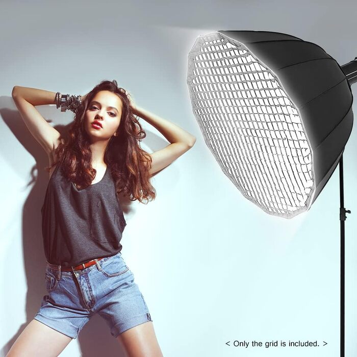 См/35 дюймів Softbox Honeycomb Grid 16 Robs Depth Photography Parabolic Softbox Grid для фотостудії, 90