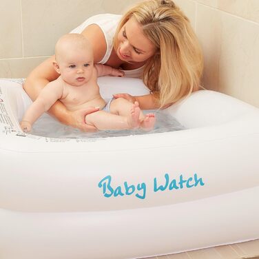 Басейн Happy People 18122-18122 Басейн Babywatch, білий, 85 x 33 x 85 см, білий