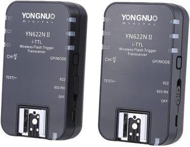 Тригер бездротового i-TTL спалаху Yongnuo YN-622N II для камери Nikon з розсіювачем WINGONEER