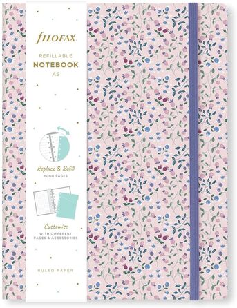 Блокнот Filofax Meadow A5 рожевий