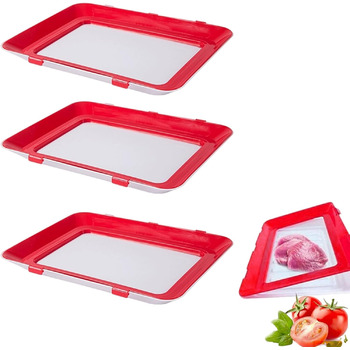 Частини Mason Tray, піднос для зберігання їжі з еластичною плівкою, 3