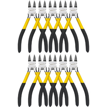 Бокорізи 10 шт. , 165 мм, плоскогубці, кусачки, різак для дроту, різак для пластику, електричні бокорізи для ювелірних виробів, квіти 6,5'- 10 шт.