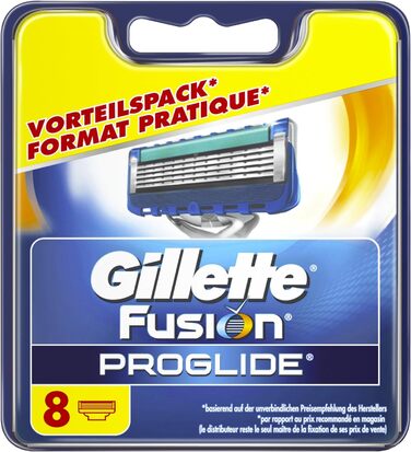 Знята з виробництва модель Леза для бритви Gillette ProGlide для чоловіків, 8 шт. 8 шт. (1 упаковка)