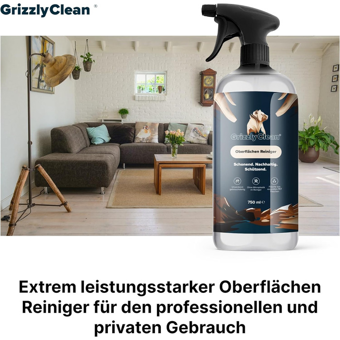 Засіб для чищення поверхонь GrizzlyClean