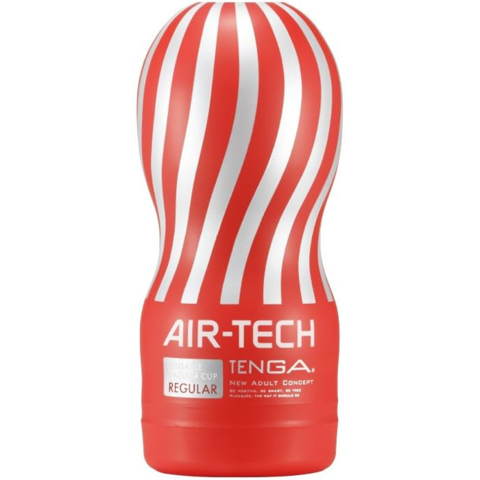 Багаторазовий засіб для мастурбації TENGA Air-Tech для чоловіків, червоний (звичайний) червоний (звичайний) одномісний