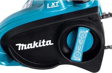 Акумуляторна ланцюгова пила Makita DUC122RTE з верхньою ручкою 18В / 5,0Ач, 2 акумулятора зарядний пристрій у кейсі