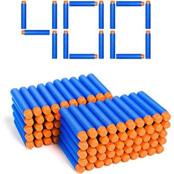 Дротиків Dart Bullets для Nerf N Strike 2.0 Blaster, змінні боєприпаси для дротиків Foam Darts сумісні з Nerf Hasbro Fortnite, 400