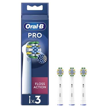 Змінні головки Oral-B Pro Floss Action, 3 насадки для щітки