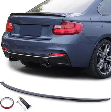 Задній спойлер Lip Black Gloss підходить для BMW 2 Series F22 F23