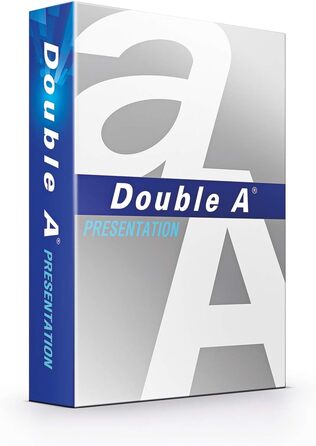 Презентація для принтера/копіювального паперу Double A A4, 100 г/м, 500 аркушів, білий