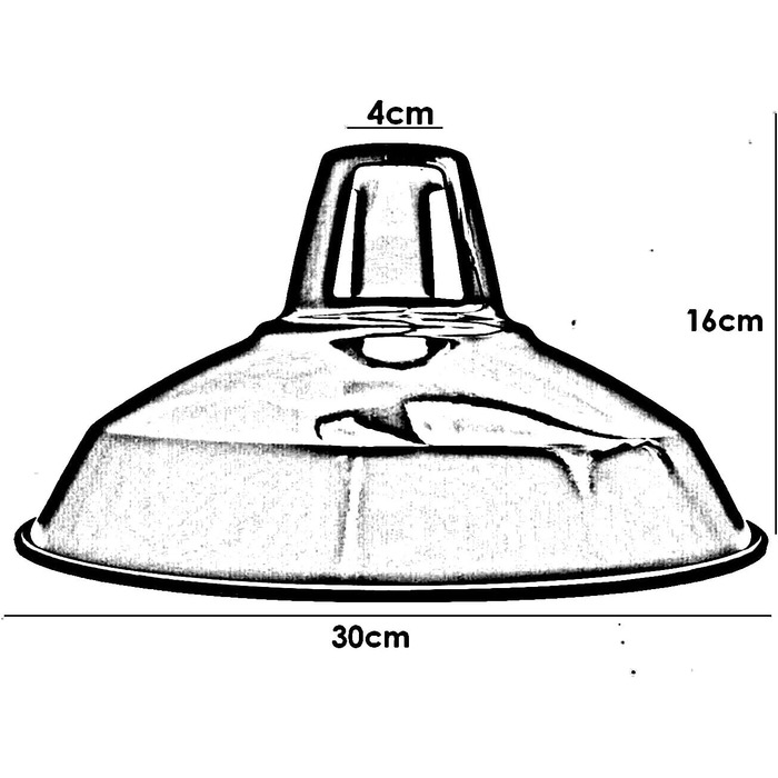 Промисловий металевий абажур LEDSOne у вінтажному стилі, білий всередині, для підвісного світла, настінного світильника, стельового світильника, протектора (жовта латунь)