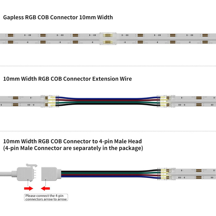 Світлодіодна стрічка PAUTIX WIFI RGB COB 10M, багатобарвна світлодіодна стрічка з регулюванням яскравості 24 В, працює з Alexa/Google Assistant/Tuya Світлодіодна стрічка, що змінює колір, для ігрової кімнати, прикраса вечірки своїми руками (роз'єм 10 мм д